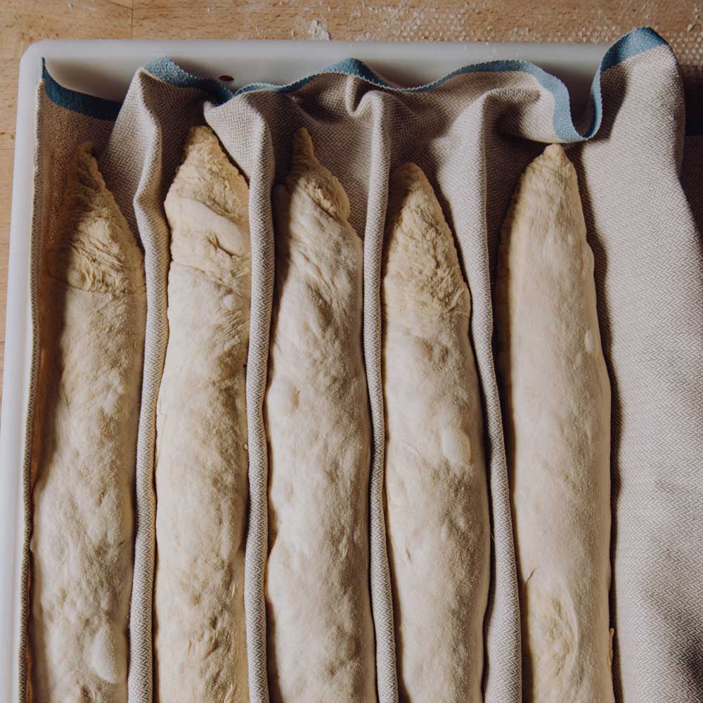 Französische Bäckerleinen