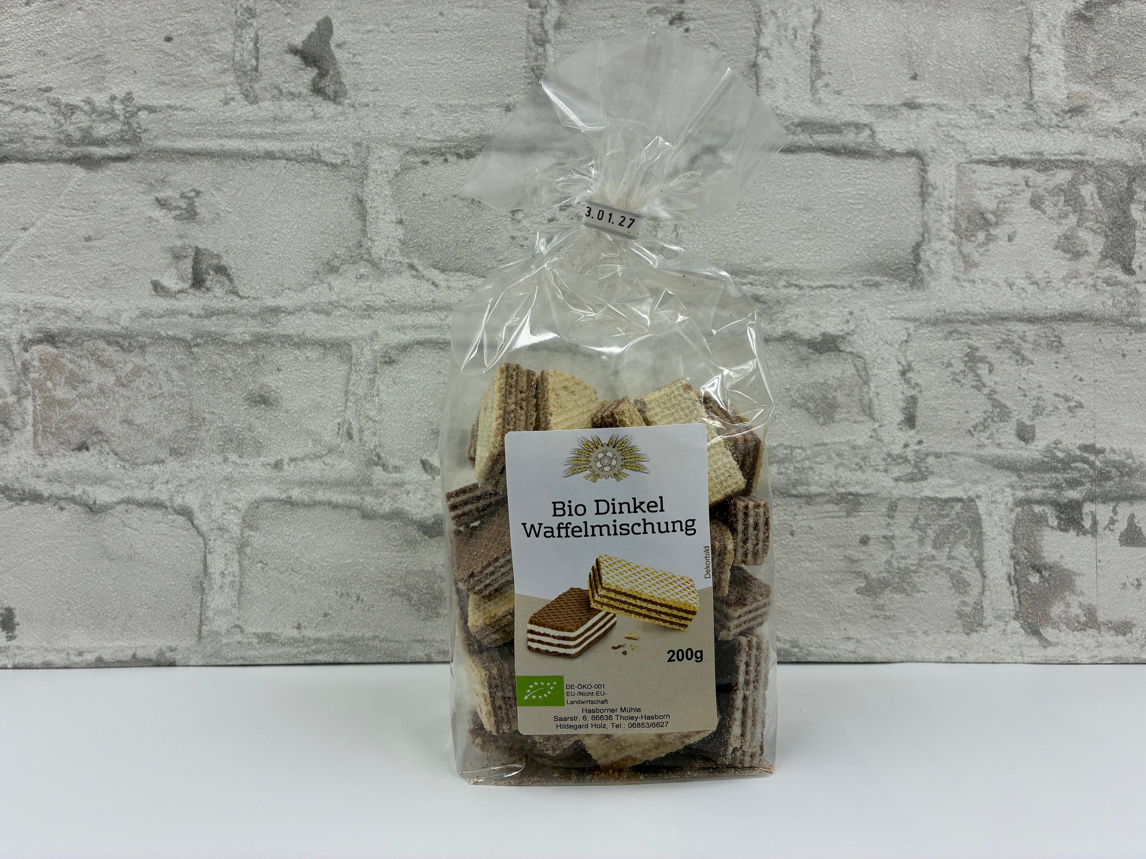 Bio Dinkel Waffelmischung
