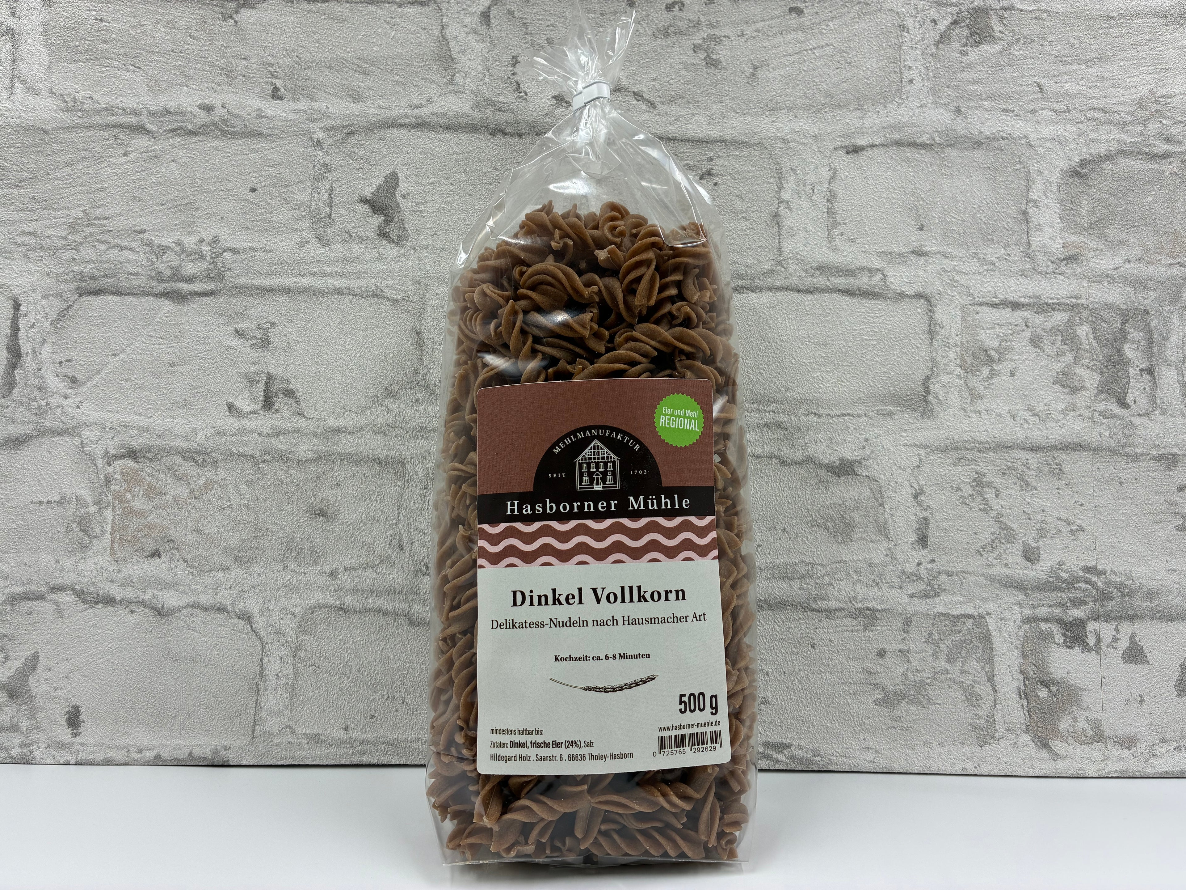 Dinkel Vollkorn Spirelli