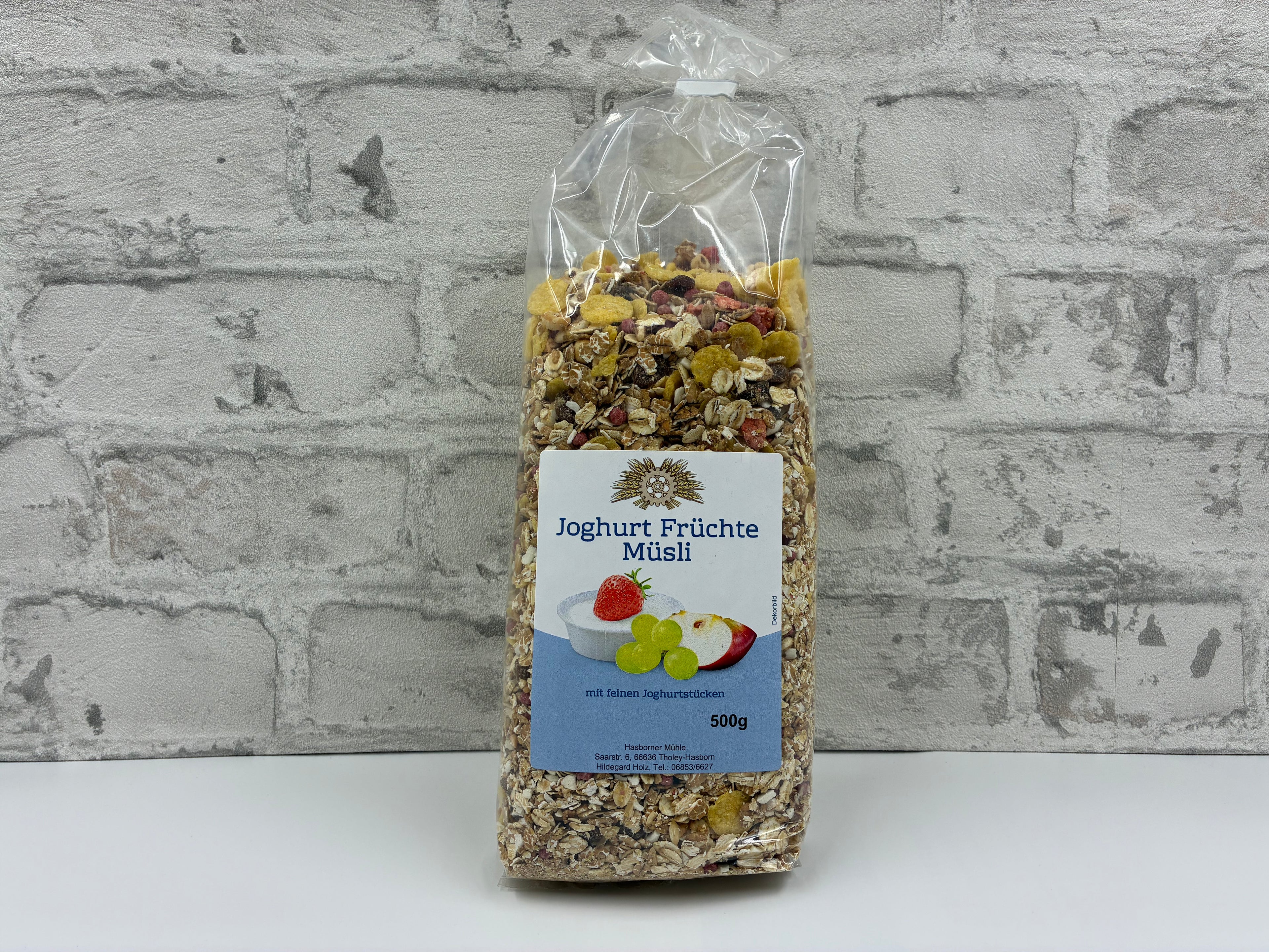 Joghurt Früchte Müsli