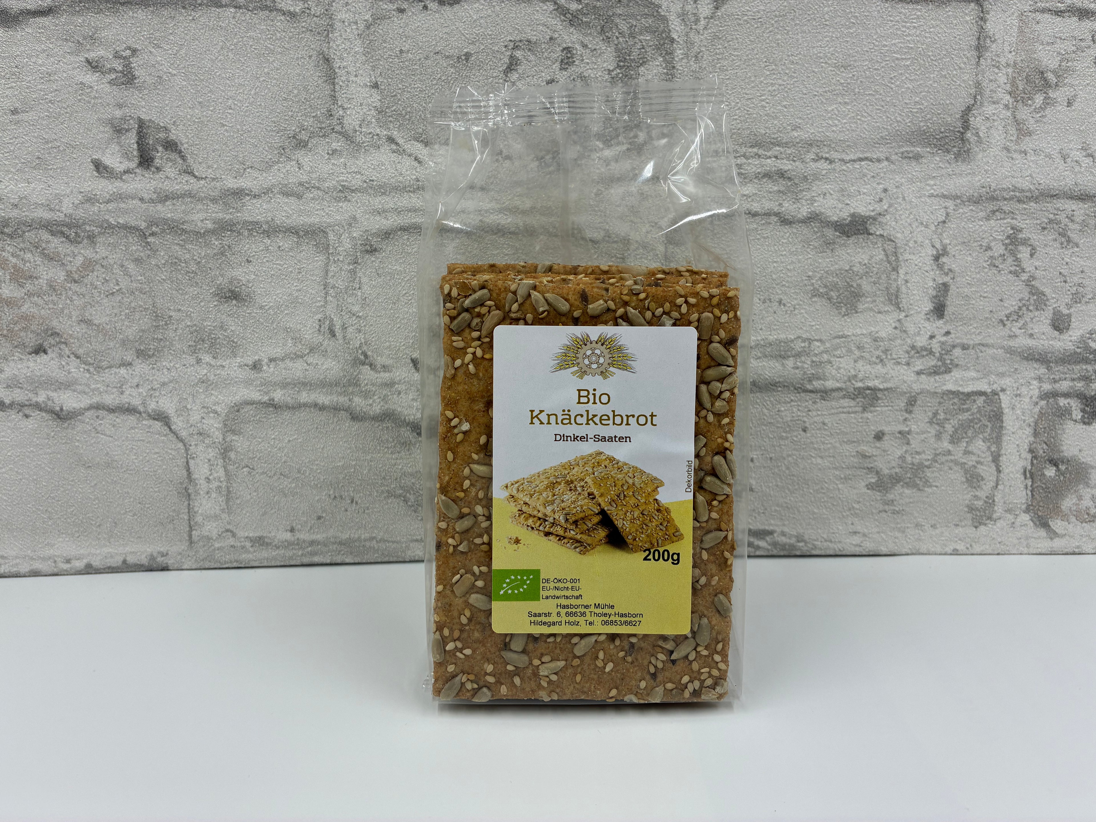Bio Knäckebrot Dinkel Saaten