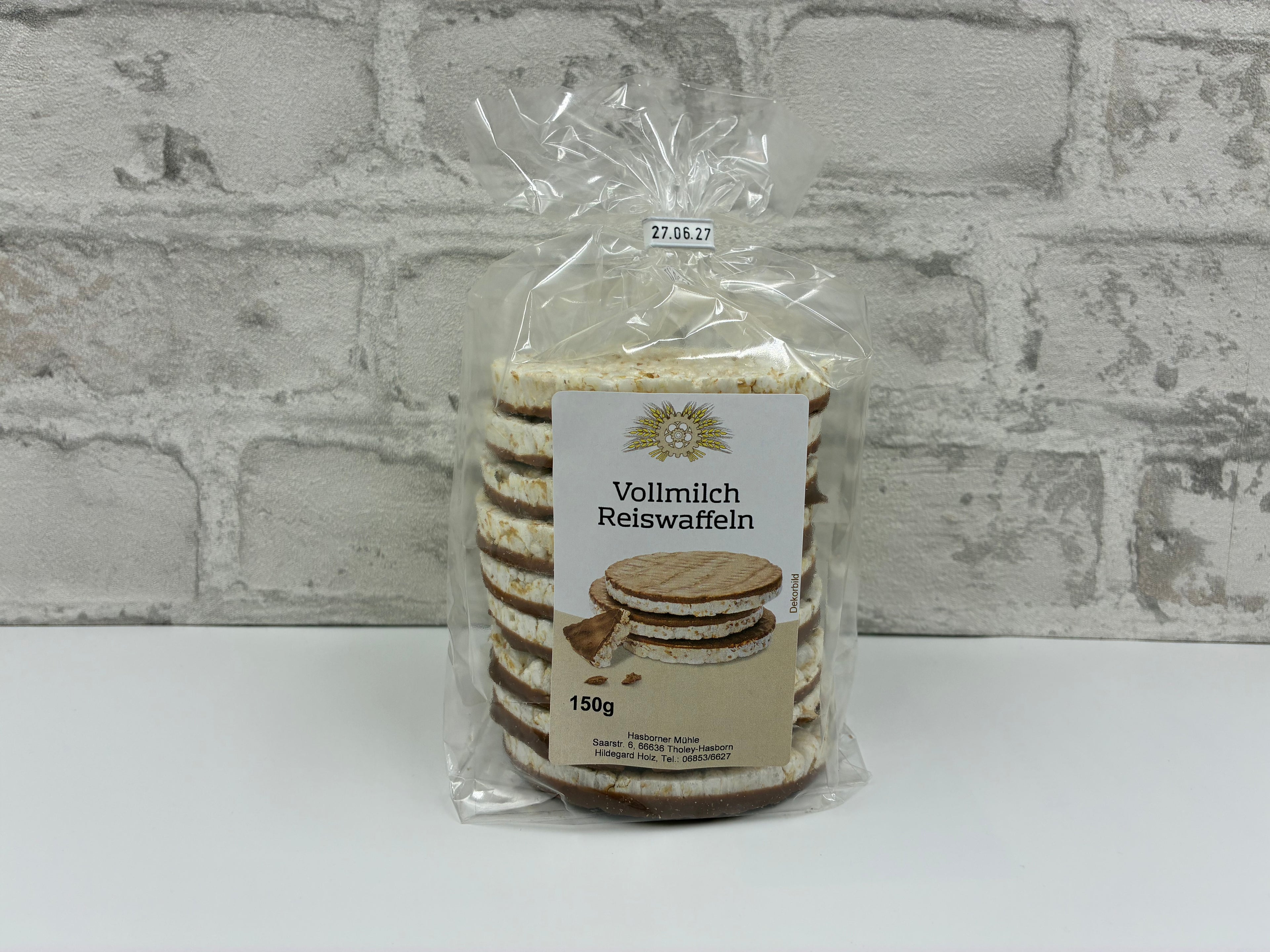 Vollmilch Reiswaffeln